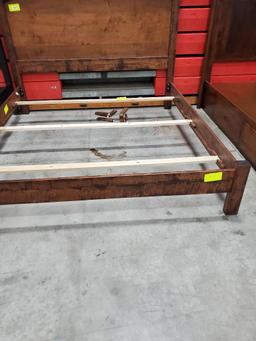 Brown Maple King Bed Only