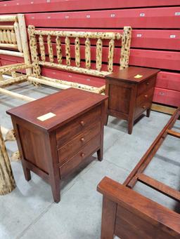 3 Pc. Cherry King Bed