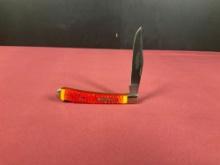 New Remington Stamp Series Bullet Knife 5 1/4 Inch Madison NC USA in Box Great Knife