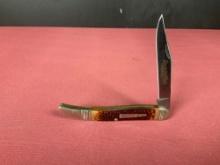 New Remington Fisherman Toothpick Bullet Shield Knife DelrinHandle 5'' MFG 1987 USA #R1613 Exc Knife