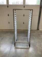 Aluminium 16 inch x 26 inch Pan Rack