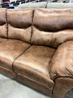 RECLINING SOFA POWER PLAY TANNER