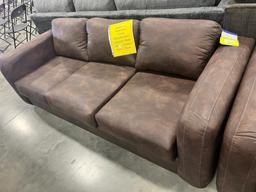 BRONZE STATIONARY SOFA