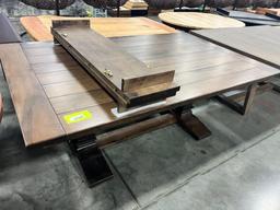 MAPLE TABLE ONLY W/2 LEAVES 78X48IN