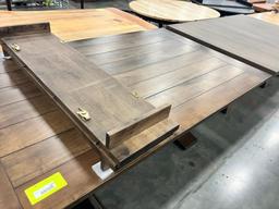 MAPLE TABLE ONLY W/2 LEAVES 78X48IN