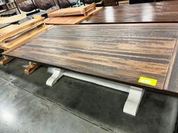 RECLAIMED TABLE ONLY 96X48IN