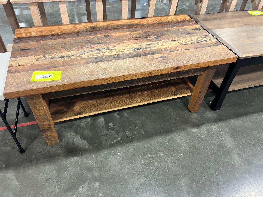 RECLAIMED WOOD COFFEE TABLE 42X22X18IN