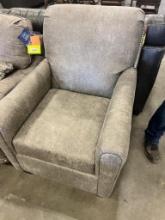 GREY ACCENT CHAIR