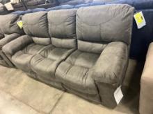 GREY RECLINING SOFA