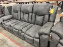 CHARCOAL RECLINING SOFA