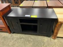 BROWN MAPLE TV STAND ONYX 45X18X25 IN