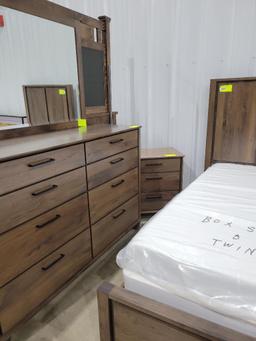 HICKORY TWIN 4 PC BEDROOM SET