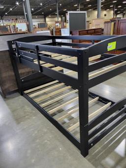 TWIN BUNK BED BLACK