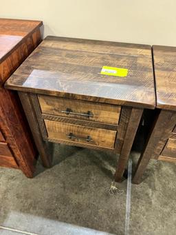 R SAWN MAPLE NIGHT STAND 20X29X24IN