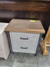 2 TONE NIGHT STAND 26X20X30IN