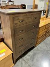 OAK CHEST OF DRAWERS DRIFTWOOD 19X52X42IN