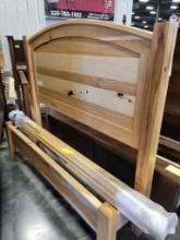 HICKORY QUEEN BED ONLY NATURAL