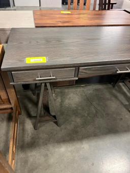 OAK DESK 54X24X31 IN