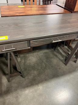 OAK DESK 54X24X31 IN