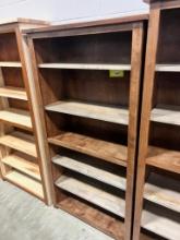 MAPLE BOOK SHELF 34X13X69 IN