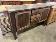 BARNWOOD SERVER 64X16X40 IN