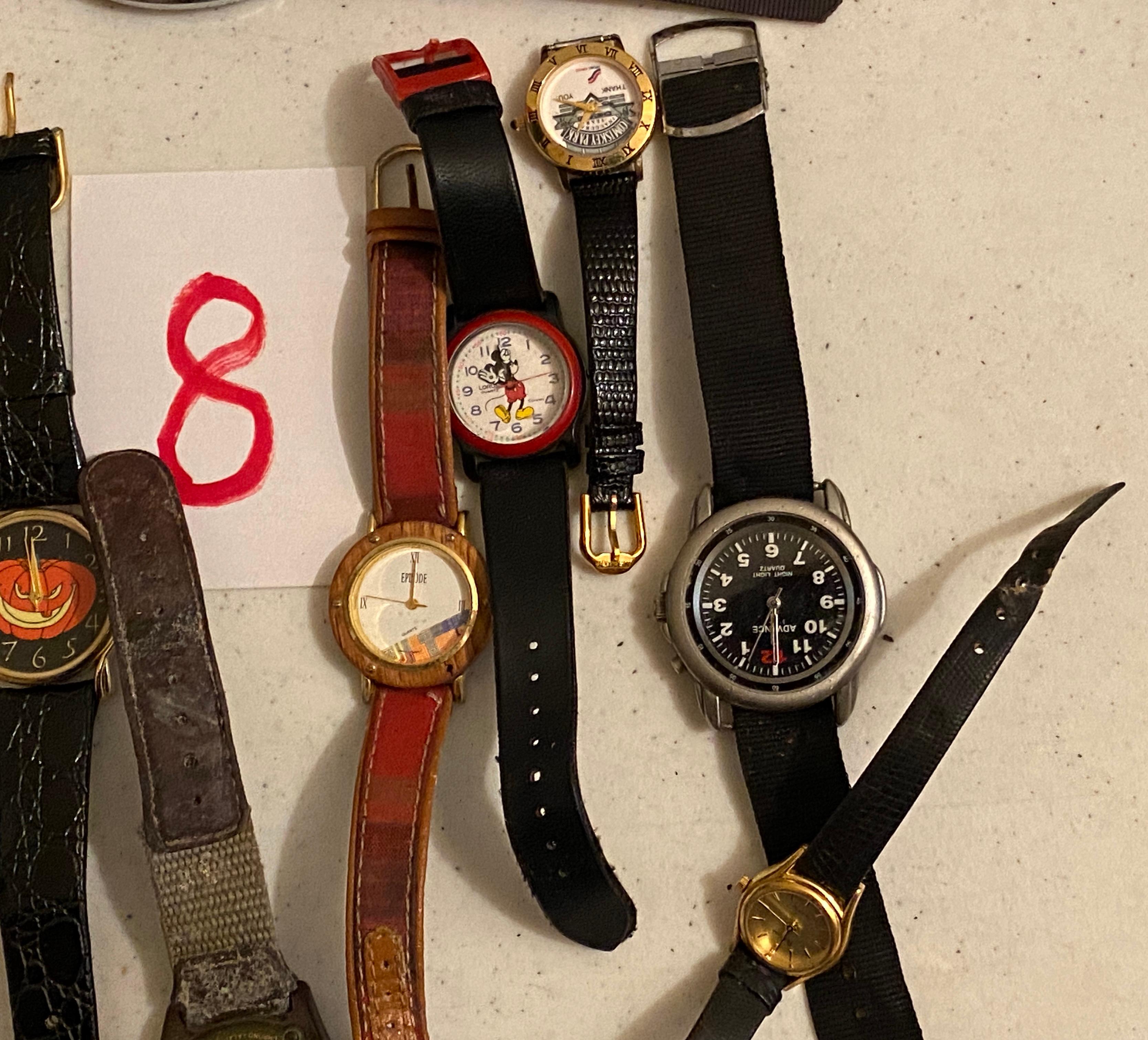 Various Wrist Watches