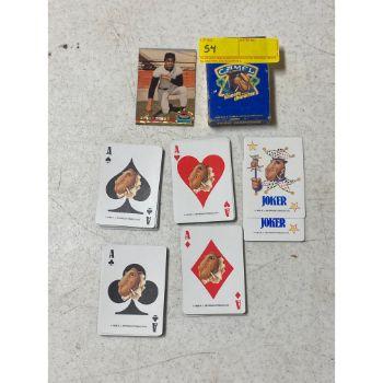 Camel Playing Cards & Bobby Bonds card