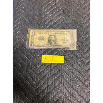 Large 1923 Silver Certificate $1 Bill