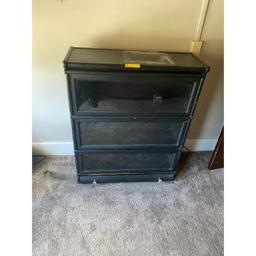 Antique 3 Door Display Cabinet