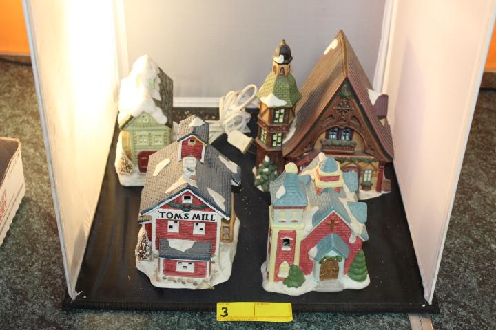 Christmas Ceramic Buildings