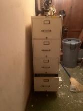 Steel Case 4 Drawer File Cabinet