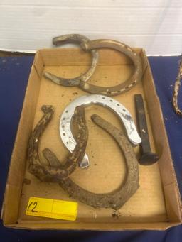 Horse Shoes & Hay Hook