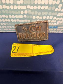 Colt Revolvers Belt Buckle