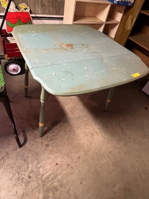 Antique Table Double Drop Leaf