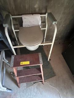 Handicap Shower Seat, Toilet & Step Ladder