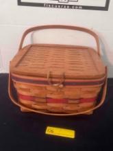 1991 Longaberger Picnic Basket