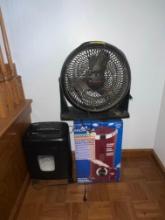 Honeywell Fan, Air Innovations Humidifier & Paper Shredder