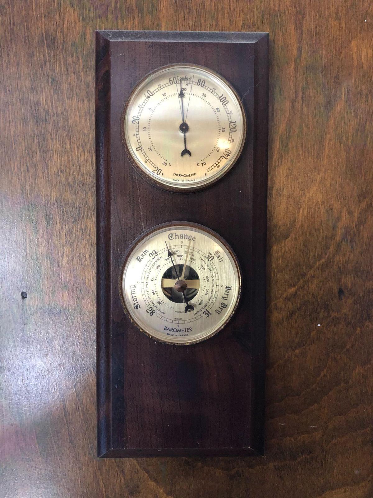 Borometer/Thermometer