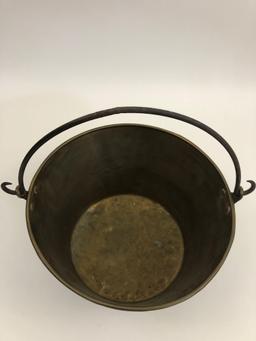 Brass Kettle 1880s Randolph Clowes Co.