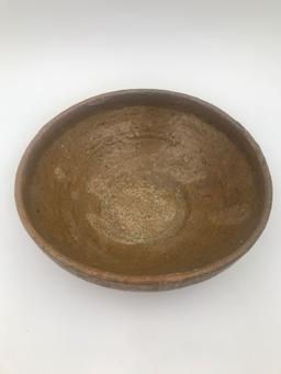 Early Handmade pottery bowl