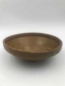 Early Handmade pottery bowl
