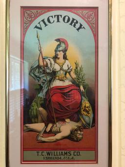 1800s Tobacco Lithograph - Virginia