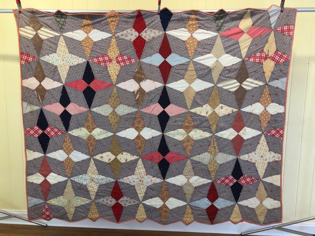 1900s Hand Stitched Quilt