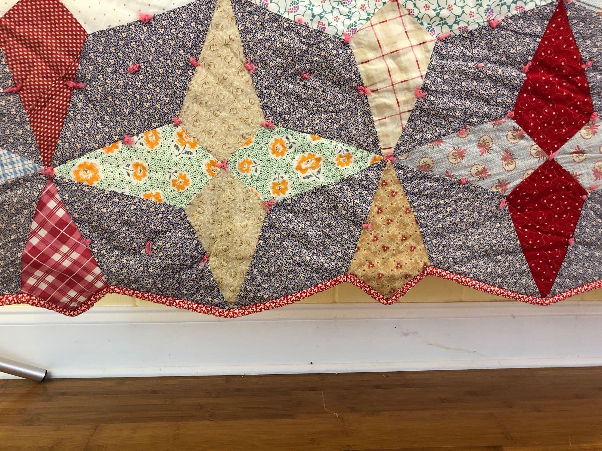 1900s Hand Stitched Quilt