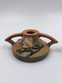 Roseville Pottery Magnolia Candle Holders