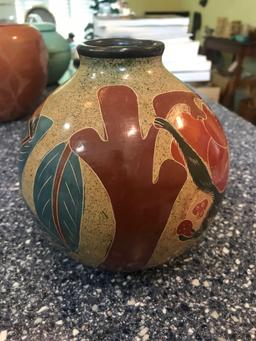 Donald Moreno pottery Vase