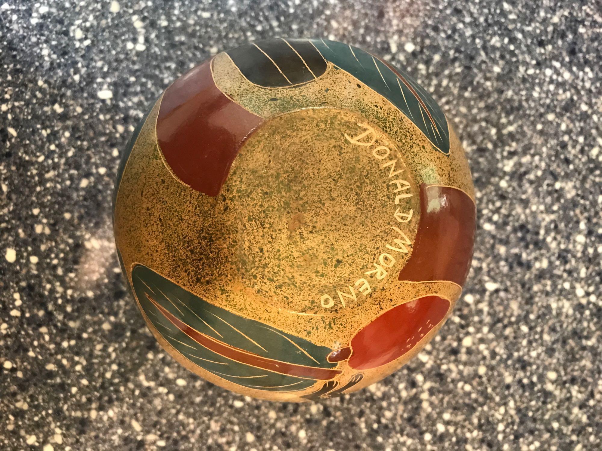 Donald Moreno pottery Vase