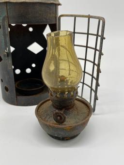 Antique Tin Lantern