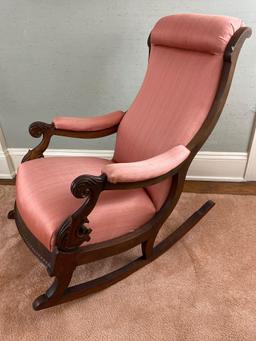 1860's Victorian Upholstered Rocker