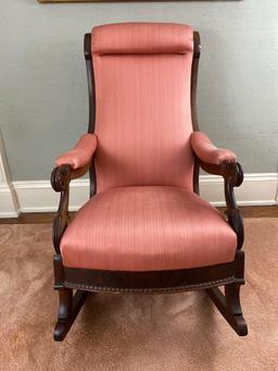 1860's Victorian Upholstered Rocker